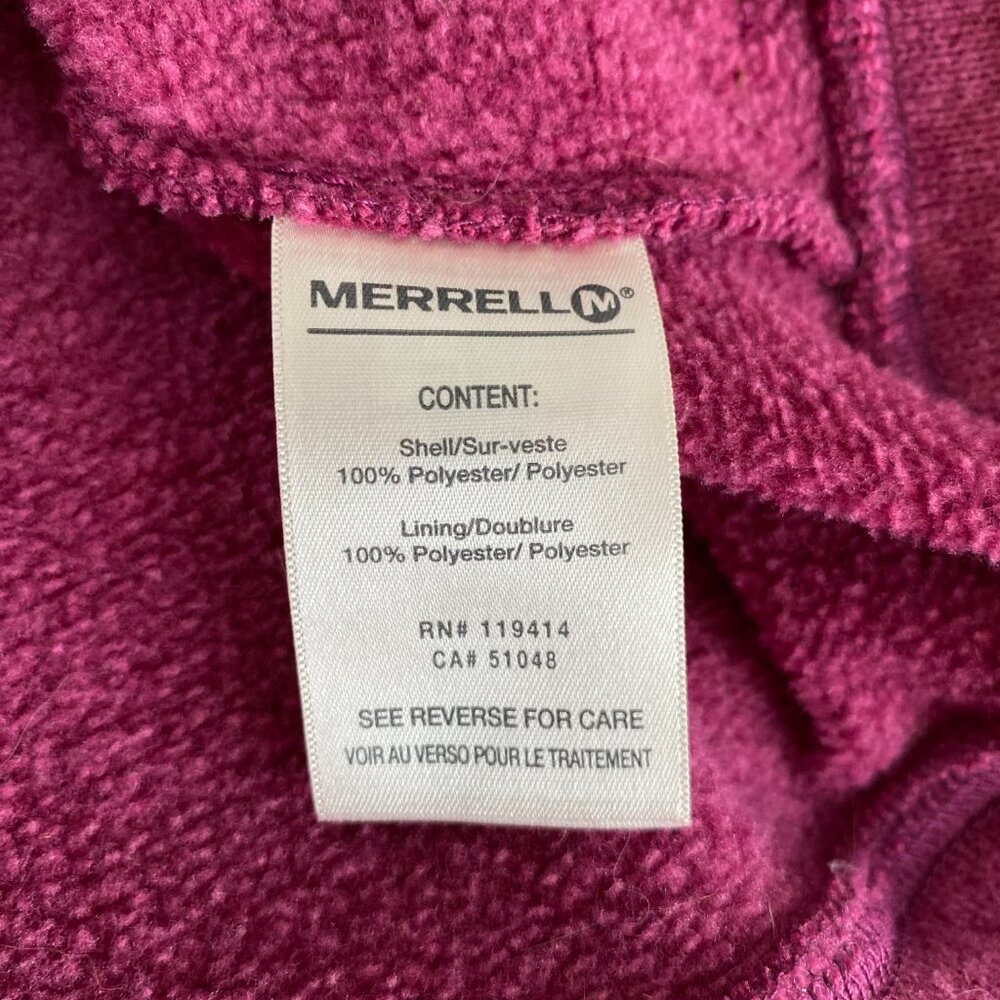 Merrell Arabella Button Front Cardigan Sweater Raspberry - Picture 12 of 13